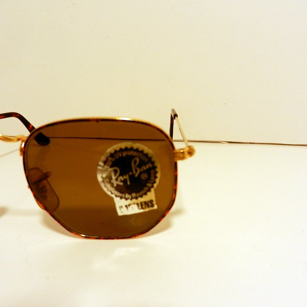 B&L Ray-Ban Classy W2184 XUAS ADGE BrownTortoise G-15 Lenses NOS Sunglasses 3566 - Picture 14 of 14